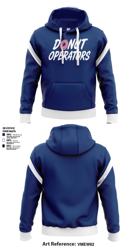 Hoodie, Donut Operators, Baseball, Teamtime, Team time, sublimation, custom sports apparel, team uniforms, spirit wear, spiritwear, sports uniforms, custom shirts, team store, custom team store, fundraiser sports, apparel fundraiser