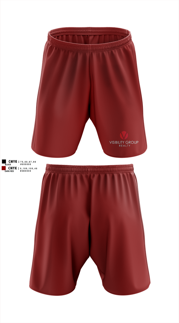 Athletic Shorts With Pockets, Keller Williams realty, , Teamtime, Team time, sublimation, custom sports apparel, team uniforms, spirit wear, spiritwear, sports uniforms, custom shirts, team store, custom team store, fundraiser sports, apparel fundraiser