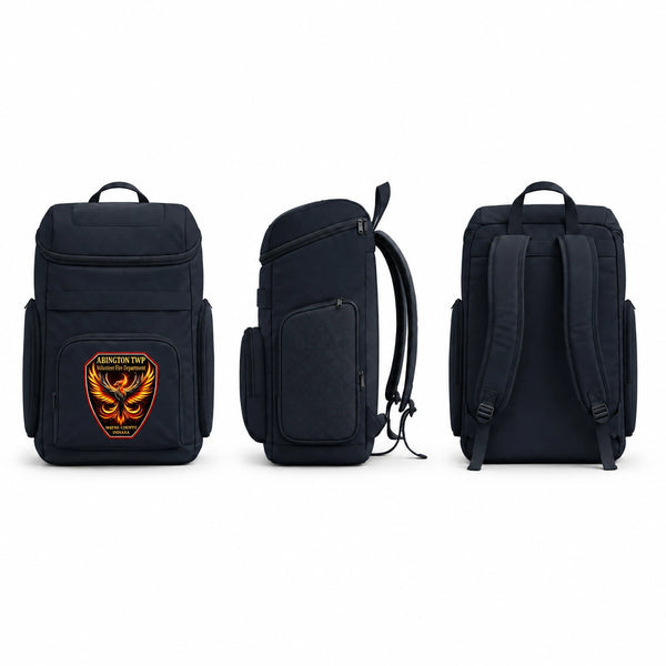 Gear Bag, Abington township volunteer fire department, Fire Department, Teamtime, Team time, sublimation, custom sports apparel, team uniforms, spirit wear, spiritwear, sports uniforms, custom shirts, team store, custom team store, fundraiser sports, apparel fundraiser
