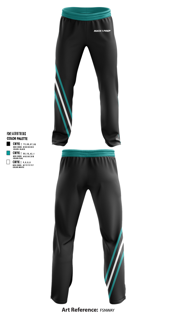 Sweatpants, Mach 1 Prep, Track & Field, Teamtime, Team time, sublimation, custom sports apparel, team uniforms, spirit wear, spiritwear, sports uniforms, custom shirts, team store, custom team store, fundraiser sports, apparel fundraiser