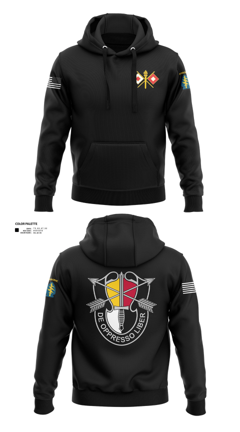 Hoodie, HHC 3SFG, Army, Teamtime, Team time, sublimation, custom sports apparel, team uniforms, spirit wear, spiritwear, sports uniforms, custom shirts, team store, custom team store, fundraiser sports, apparel fundraiser