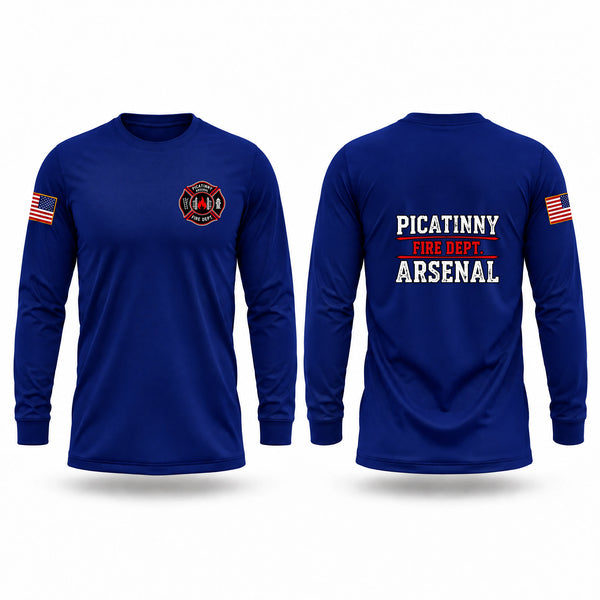 Long Sleeve Performance Shirt, Picatinny Arsenal Fire & Emergency Services, Fire Department, Teamtime, Team time, sublimation, custom sports apparel, team uniforms, spirit wear, spiritwear, sports uniforms, custom shirts, team store, custom team store, fundraiser sports, apparel fundraiser