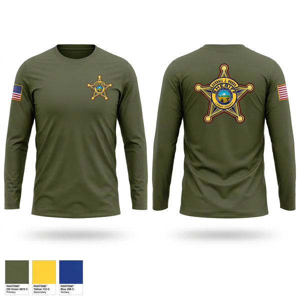 Long Sleeve Performance Shirt, LOGAN COUNTY SHERIFFS OFFICE, Police, Teamtime, Team time, sublimation, custom sports apparel, team uniforms, spirit wear, spiritwear, sports uniforms, custom shirts, team store, custom team store, fundraiser sports, apparel fundraiser