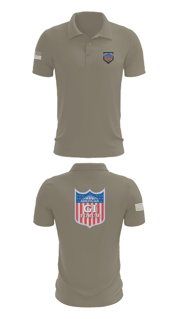 Short Sleeve Performance Polo, Agif board, Army, Teamtime, Team time, sublimation, custom sports apparel, team uniforms, spirit wear, spiritwear, sports uniforms, custom shirts, team store, custom team store, fundraiser sports, apparel fundraiser