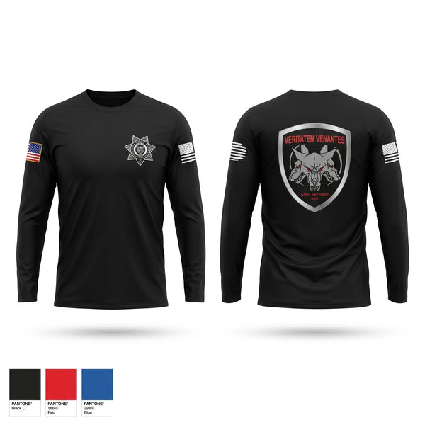 Long Sleeve Performance Shirt, Special Security Unit, Police, Teamtime, Team time, sublimation, custom sports apparel, team uniforms, spirit wear, spiritwear, sports uniforms, custom shirts, team store, custom team store, fundraiser sports, apparel fundraiser