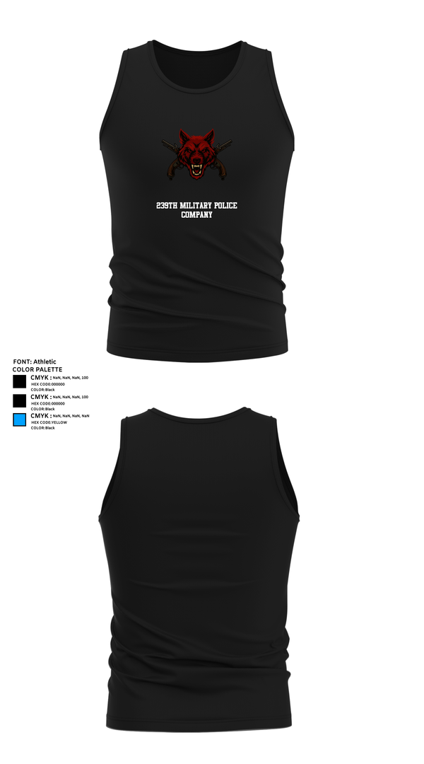 Tank Top, 239th Military Police Company, , Teamtime, Team time, sublimation, custom sports apparel, team uniforms, spirit wear, spiritwear, sports uniforms, custom shirts, team store, custom team store, fundraiser sports, apparel fundraiser