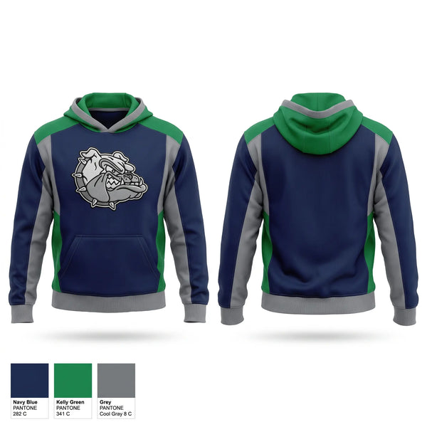 Crew Neck Sweatshirt, West Bend 9U Bulldogs, Baseball, Teamtime, Team time, sublimation, custom sports apparel, team uniforms, spirit wear, spiritwear, sports uniforms, custom shirts, team store, custom team store, fundraiser sports, apparel fundraiser