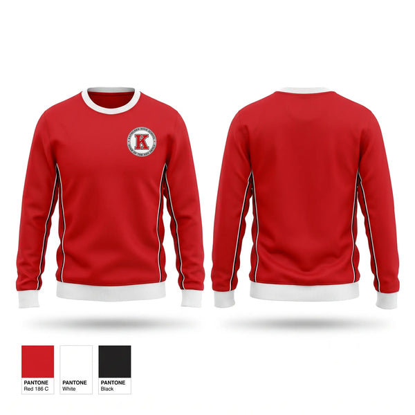Crew Neck Sweatshirt, Lady Red Devils, Women's Soccer, Teamtime, Team time, sublimation, custom sports apparel, team uniforms, spirit wear, spiritwear, sports uniforms, custom shirts, team store, custom team store, fundraiser sports, apparel fundraiser