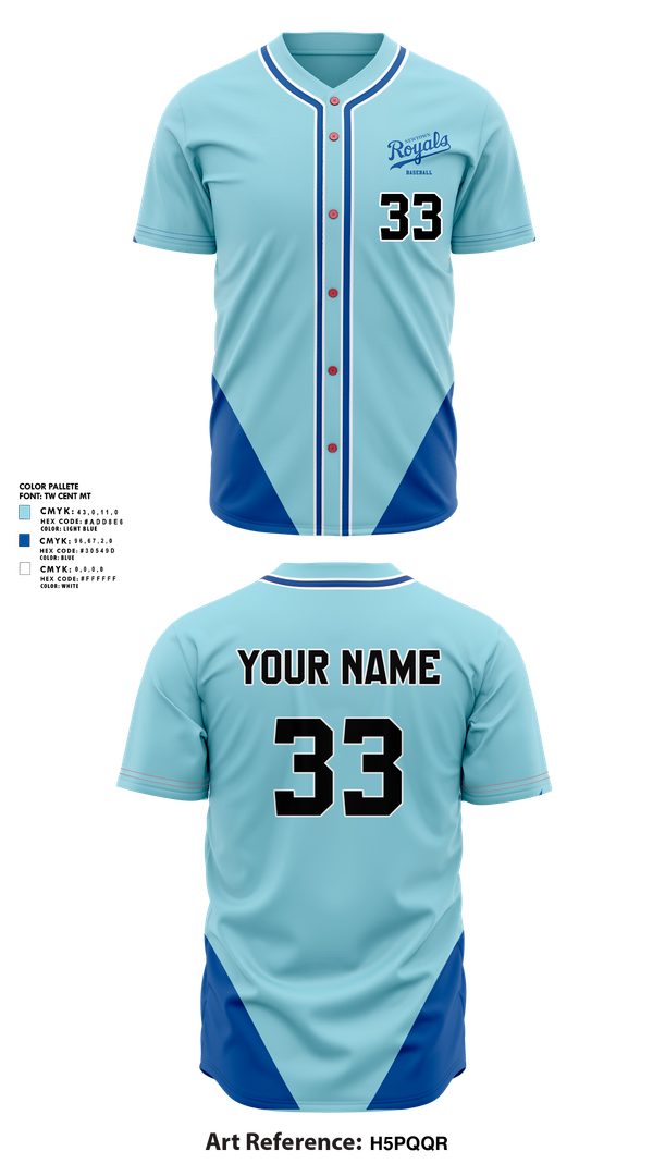 Full Button Baseball Jersey, Newtown Royals, Baseball, Teamtime, Team time, sublimation, custom sports apparel, team uniforms, spirit wear, spiritwear, sports uniforms, custom shirts, team store, custom team store, fundraiser sports, apparel fundraiser