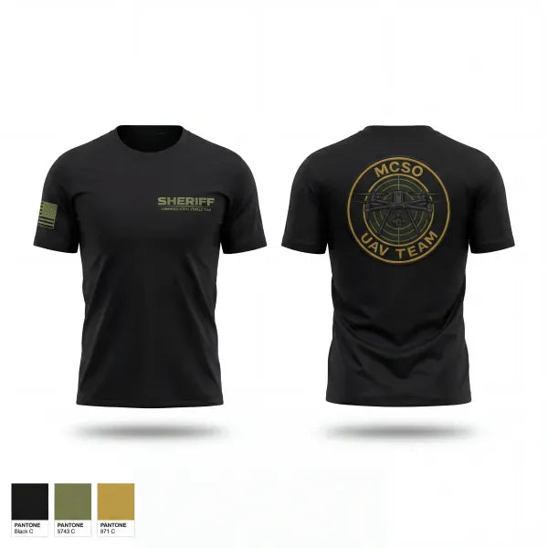 Short Sleeve Performance Shirt, MCSO UAV Team, Police, Teamtime, Team time, sublimation, custom sports apparel, team uniforms, spirit wear, spiritwear, sports uniforms, custom shirts, team store, custom team store, fundraiser sports, apparel fundraiser