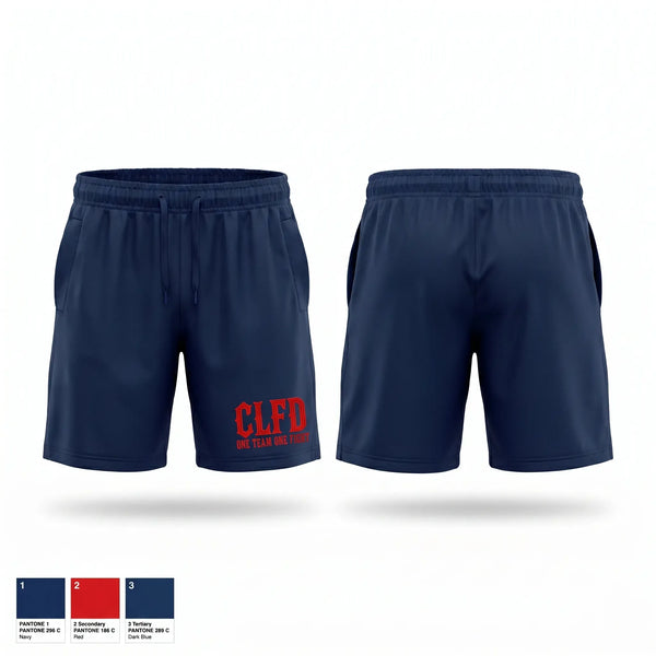 Athletic Shorts With Pockets, CLFD, Fire Department, Teamtime, Team time, sublimation, custom sports apparel, team uniforms, spirit wear, spiritwear, sports uniforms, custom shirts, team store, custom team store, fundraiser sports, apparel fundraiser