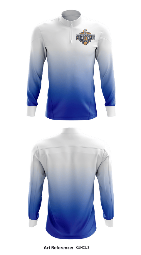 Quarter Zip Jacket, Funken, Men's Basketball, Teamtime, Team time, sublimation, custom sports apparel, team uniforms, spirit wear, spiritwear, sports uniforms, custom shirts, team store, custom team store, fundraiser sports, apparel fundraiser