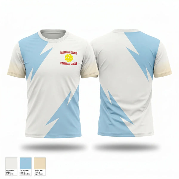 Short Sleeve Performance Shirt, Palm Beach County Pickleball League, , Teamtime, Team time, sublimation, custom sports apparel, team uniforms, spirit wear, spiritwear, sports uniforms, custom shirts, team store, custom team store, fundraiser sports, apparel fundraiser