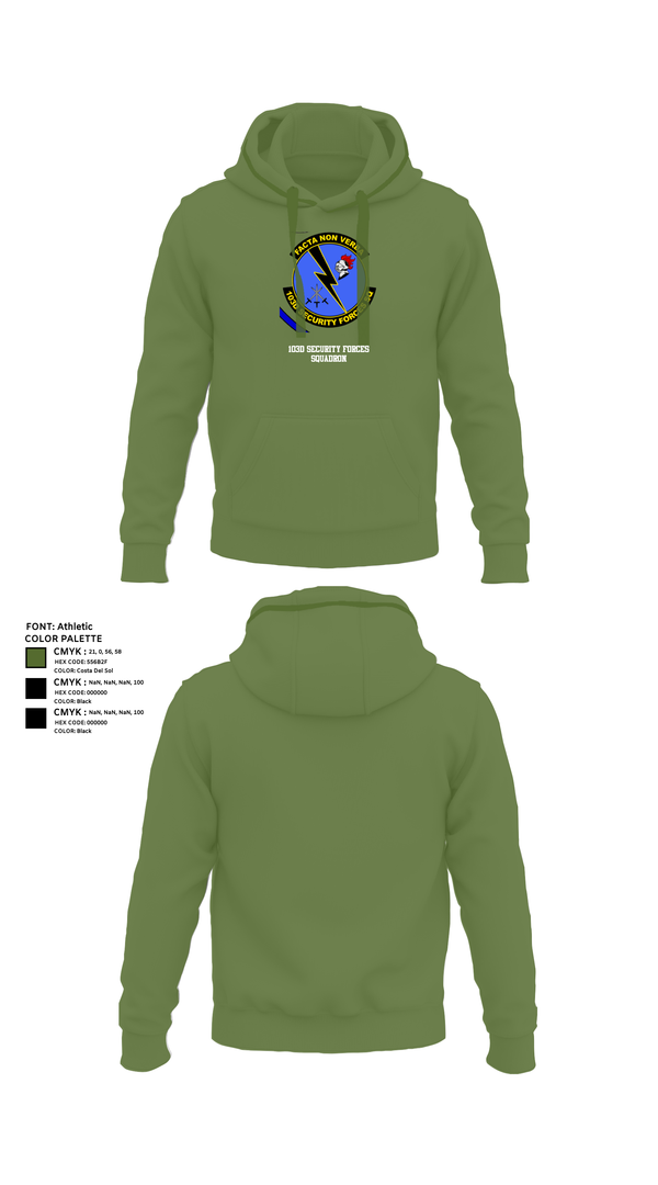 Hoodie, 103d SECURITY FORCES SQUADRON, , Teamtime, Team time, sublimation, custom sports apparel, team uniforms, spirit wear, spiritwear, sports uniforms, custom shirts, team store, custom team store, fundraiser sports, apparel fundraiser