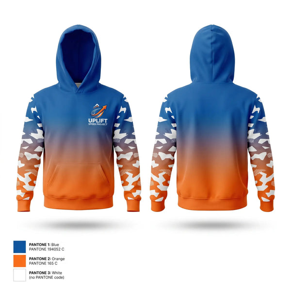 Hoodie, Uplift speed Project, Track & Field, Teamtime, Team time, sublimation, custom sports apparel, team uniforms, spirit wear, spiritwear, sports uniforms, custom shirts, team store, custom team store, fundraiser sports, apparel fundraiser