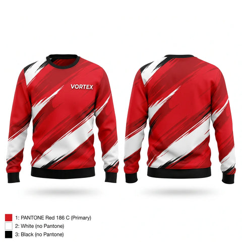 Crew Neck Sweatshirt, Vortex, Softball, Teamtime, Team time, sublimation, custom sports apparel, team uniforms, spirit wear, spiritwear, sports uniforms, custom shirts, team store, custom team store, fundraiser sports, apparel fundraiser