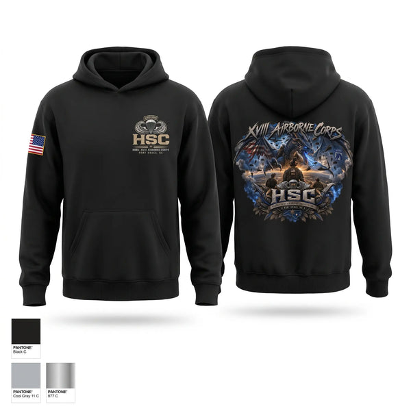 Hoodie, XVIII AIRBORNE CORPS, Army, Teamtime, Team time, sublimation, custom sports apparel, team uniforms, spirit wear, spiritwear, sports uniforms, custom shirts, team store, custom team store, fundraiser sports, apparel fundraiser