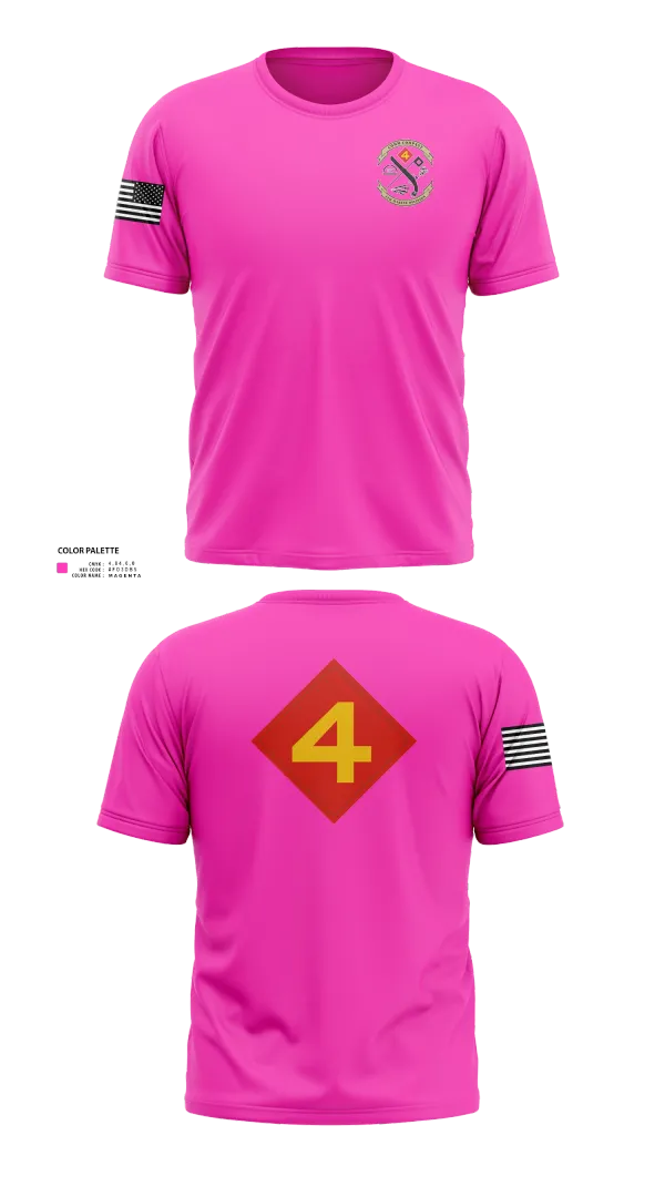 Short Sleeve Performance Shirt, 14th Marine regiment 4th Marine corps division, , Teamtime, Team time, sublimation, custom sports apparel, team uniforms, spirit wear, spiritwear, sports uniforms, custom shirts, team store, custom team store, fundraiser sports, apparel fundraiser