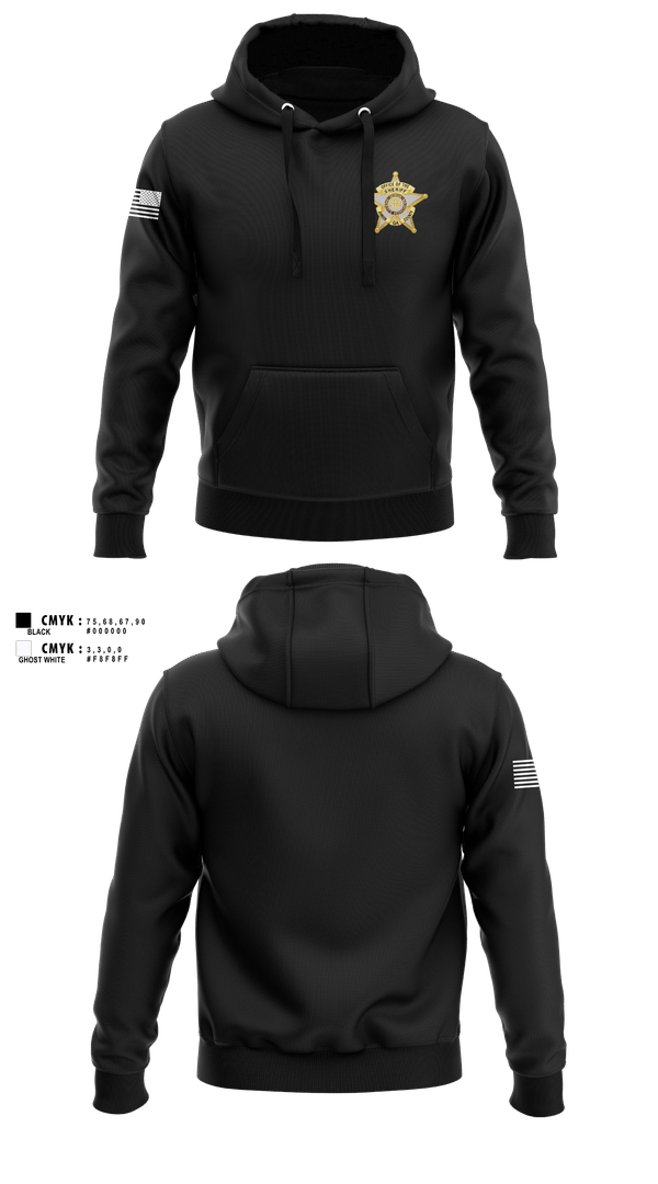 Hoodie, SHERIFF, Police, Teamtime, Team time, sublimation, custom sports apparel, team uniforms, spirit wear, spiritwear, sports uniforms, custom shirts, team store, custom team store, fundraiser sports, apparel fundraiser