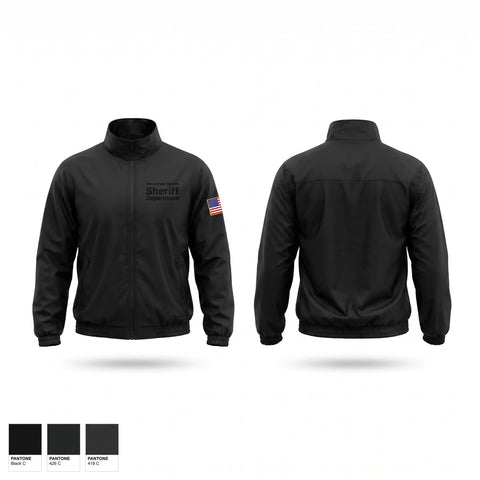 Windbreaker, Henderson County Sheriff Department, Police, Teamtime, Team time, sublimation, custom sports apparel, team uniforms, spirit wear, spiritwear, sports uniforms, custom shirts, team store, custom team store, fundraiser sports, apparel fundraiser