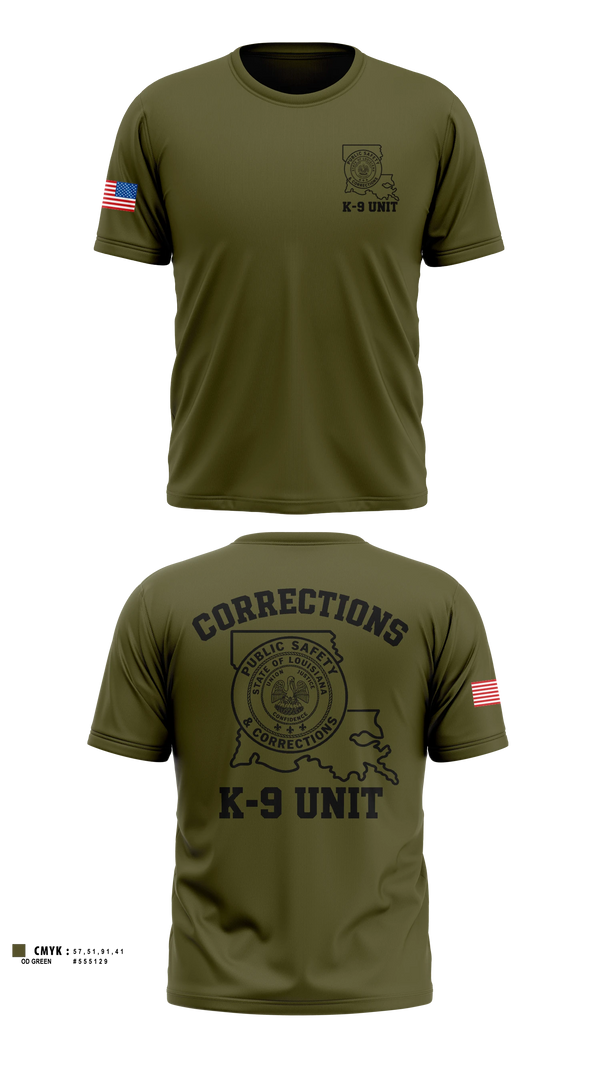 Short Sleeve Performance Shirt, David Wade Correctional Center, Police, Teamtime, Team time, sublimation, custom sports apparel, team uniforms, spirit wear, spiritwear, sports uniforms, custom shirts, team store, custom team store, fundraiser sports, apparel fundraiser