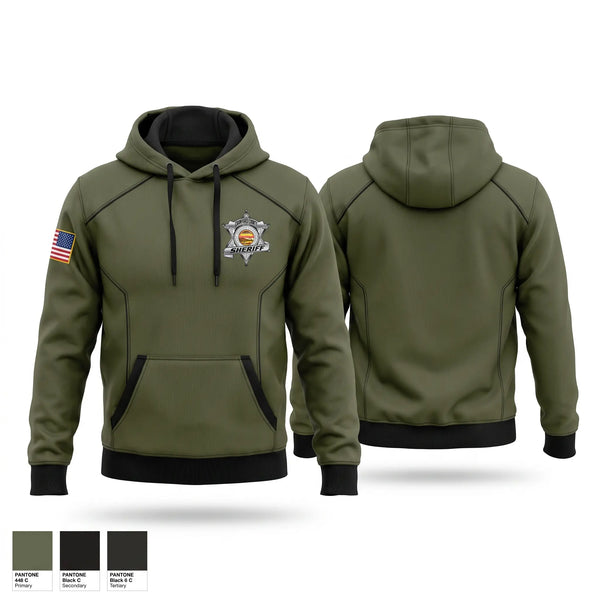 Hoodie, Crawford county Kansas detectives, Police, Teamtime, Team time, sublimation, custom sports apparel, team uniforms, spirit wear, spiritwear, sports uniforms, custom shirts, team store, custom team store, fundraiser sports, apparel fundraiser