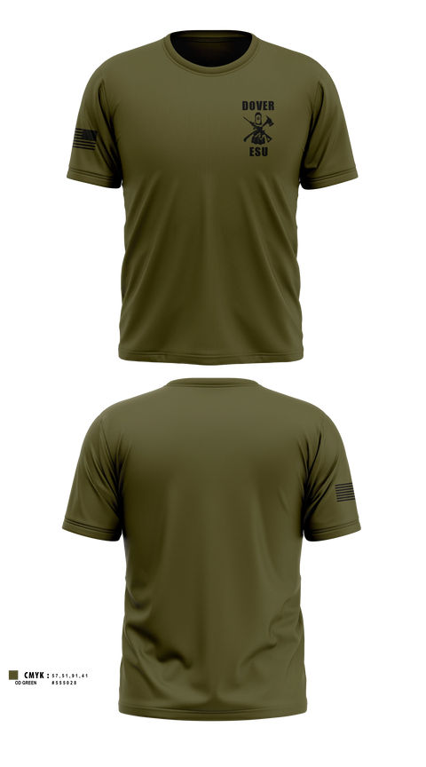 Short Sleeve Performance Shirt, Dover ESU, Police, Teamtime, Team time, sublimation, custom sports apparel, team uniforms, spirit wear, spiritwear, sports uniforms, custom shirts, team store, custom team store, fundraiser sports, apparel fundraiser