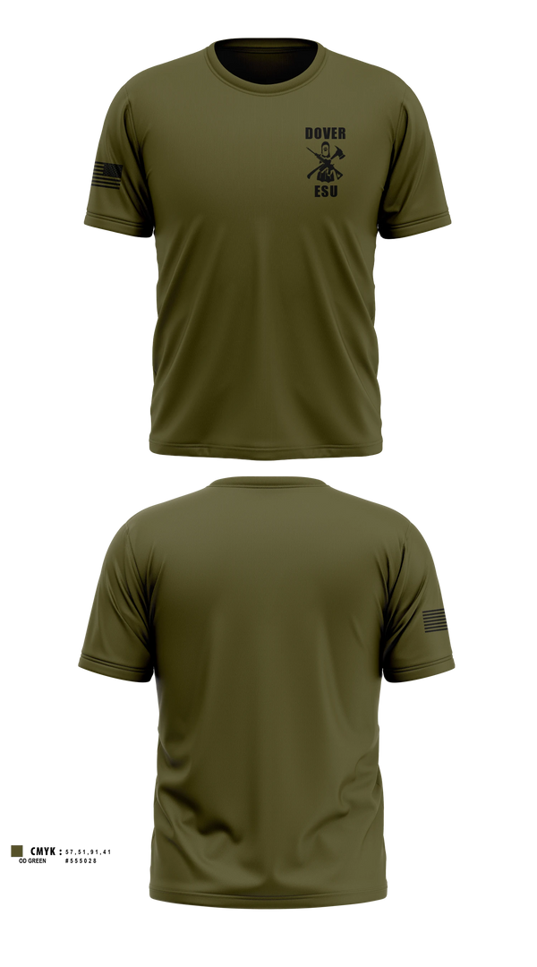 Short Sleeve Performance Shirt, Dover ESU, Police, Teamtime, Team time, sublimation, custom sports apparel, team uniforms, spirit wear, spiritwear, sports uniforms, custom shirts, team store, custom team store, fundraiser sports, apparel fundraiser
