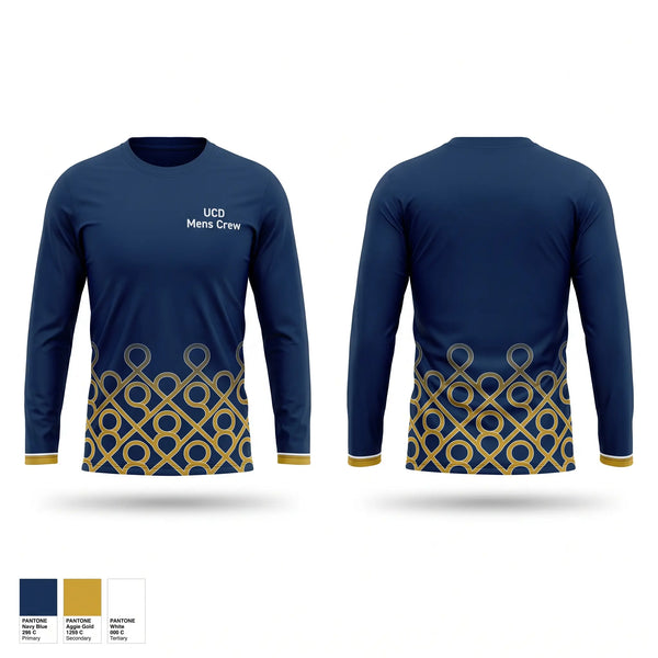 Long Sleeve Performance Shirt, UCD Men’s Crew, Spirit Store, Teamtime, Team time, sublimation, custom sports apparel, team uniforms, spirit wear, spiritwear, sports uniforms, custom shirts, team store, custom team store, fundraiser sports, apparel fundraiser