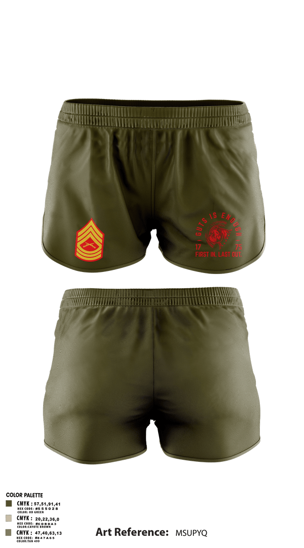 Ranger Panties, Zulu 109, Marines, Teamtime, Team time, sublimation, custom sports apparel, team uniforms, spirit wear, spiritwear, sports uniforms, custom shirts, team store, custom team store, fundraiser sports, apparel fundraiser