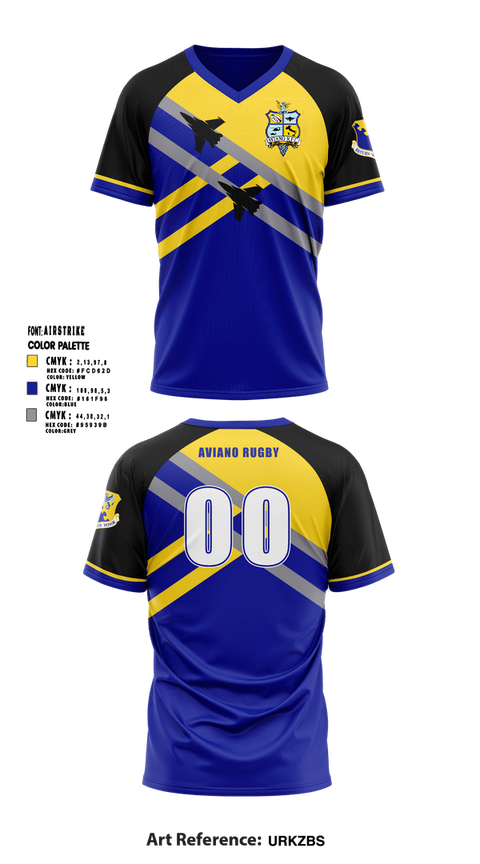 Aviano Rugby Football Club 36439619 Rugby Jersey - 2