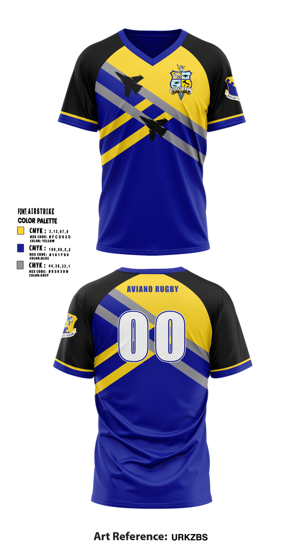 Aviano Rugby Football Club 36439619 Rugby Jersey - 2