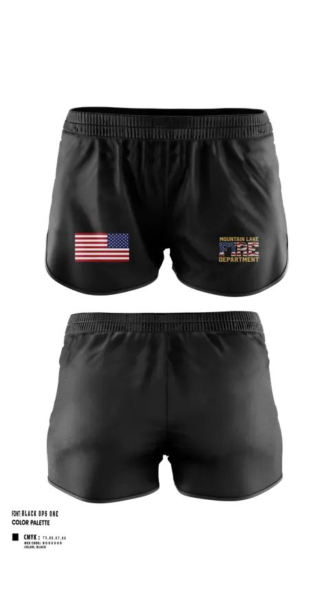 Ranger Panties, Mountain Lake Fire & Rescue, Fire Department, Teamtime, Team time, sublimation, custom sports apparel, team uniforms, spirit wear, spiritwear, sports uniforms, custom shirts, team store, custom team store, fundraiser sports, apparel fundraiser
