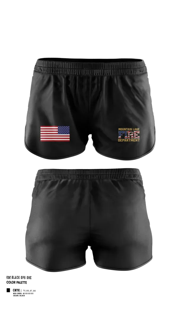 Ranger Panties, Mountain Lake Fire & Rescue, Fire Department, Teamtime, Team time, sublimation, custom sports apparel, team uniforms, spirit wear, spiritwear, sports uniforms, custom shirts, team store, custom team store, fundraiser sports, apparel fundraiser