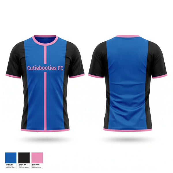 Mens Soccer Jersey, Cutiebooties FC, Men's Soccer, Teamtime, Team time, sublimation, custom sports apparel, team uniforms, spirit wear, spiritwear, sports uniforms, custom shirts, team store, custom team store, fundraiser sports, apparel fundraiser