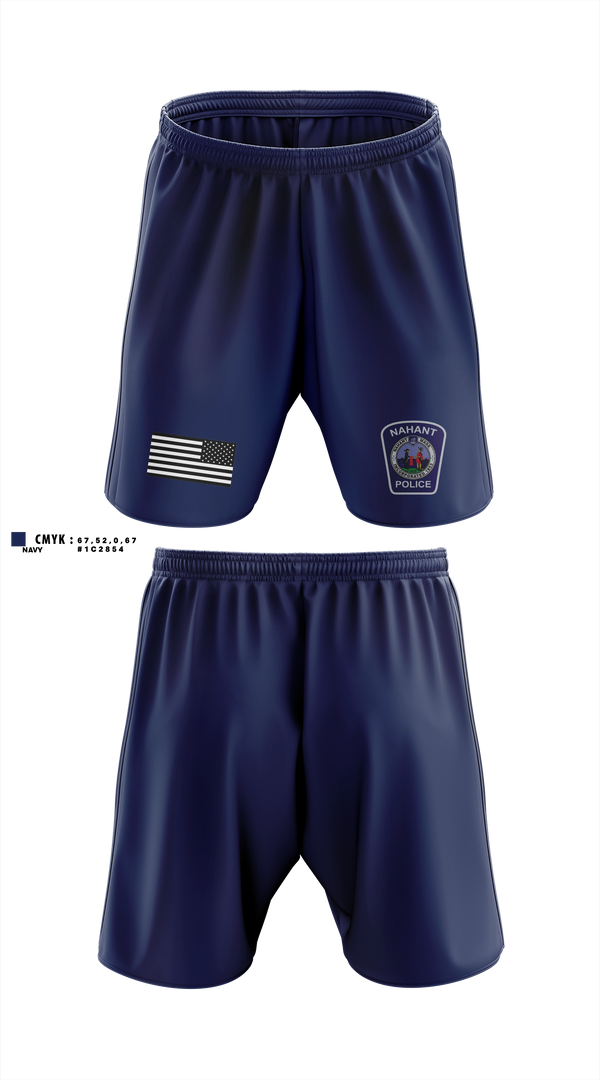 Athletic Shorts With Pockets, Nahant Marine Unit, Police, Teamtime, Team time, sublimation, custom sports apparel, team uniforms, spirit wear, spiritwear, sports uniforms, custom shirts, team store, custom team store, fundraiser sports, apparel fundraiser