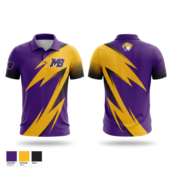 Short Sleeve Performance Polo, Mo Better Jaguars, Track & Field, Teamtime, Team time, sublimation, custom sports apparel, team uniforms, spirit wear, spiritwear, sports uniforms, custom shirts, team store, custom team store, fundraiser sports, apparel fundraiser