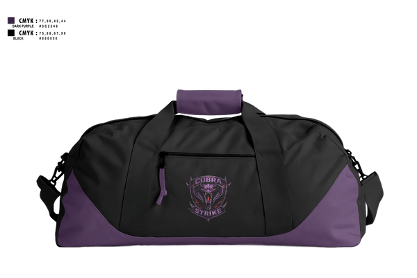 Duffle Bag, C Squad Cobras, Police, Teamtime, Team time, sublimation, custom sports apparel, team uniforms, spirit wear, spiritwear, sports uniforms, custom shirts, team store, custom team store, fundraiser sports, apparel fundraiser