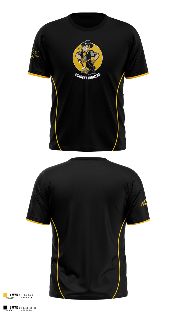 Short Sleeve Performance Shirt, Sargent Farmers, Spirit Store, Teamtime, Team time, sublimation, custom sports apparel, team uniforms, spirit wear, spiritwear, sports uniforms, custom shirts, team store, custom team store, fundraiser sports, apparel fundraiser