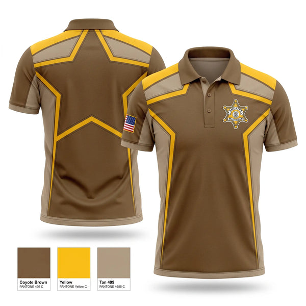 Short Sleeve Performance Polo, Jackson County sheriff, Police, Teamtime, Team time, sublimation, custom sports apparel, team uniforms, spirit wear, spiritwear, sports uniforms, custom shirts, team store, custom team store, fundraiser sports, apparel fundraiser