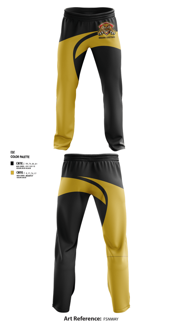 Sweatpants, Indiana Cheetahs, Men's Basketball, Teamtime, Team time, sublimation, custom sports apparel, team uniforms, spirit wear, spiritwear, sports uniforms, custom shirts, team store, custom team store, fundraiser sports, apparel fundraiser
