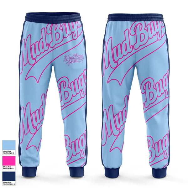 Sweatpants, Mud Bugs, Baseball, Teamtime, Team time, sublimation, custom sports apparel, team uniforms, spirit wear, spiritwear, sports uniforms, custom shirts, team store, custom team store, fundraiser sports, apparel fundraiser