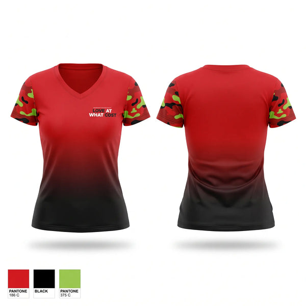 Womens Short Sleeve Vneck Shirt, Hotgirlz, Softball, Teamtime, Team time, sublimation, custom sports apparel, team uniforms, spirit wear, spiritwear, sports uniforms, custom shirts, team store, custom team store, fundraiser sports, apparel fundraiser