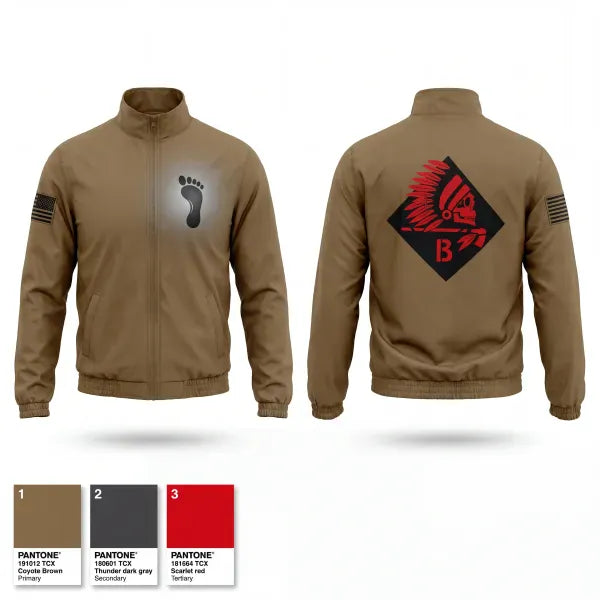 Windbreaker, Bco 2-501 PIR, Army, Teamtime, Team time, sublimation, custom sports apparel, team uniforms, spirit wear, spiritwear, sports uniforms, custom shirts, team store, custom team store, fundraiser sports, apparel fundraiser