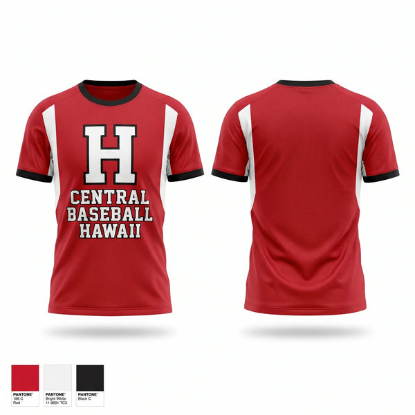 Football Jersey, Central Baseball Hawaii, Baseball, Teamtime, Team time, sublimation, custom sports apparel, team uniforms, spirit wear, spiritwear, sports uniforms, custom shirts, team store, custom team store, fundraiser sports, apparel fundraiser