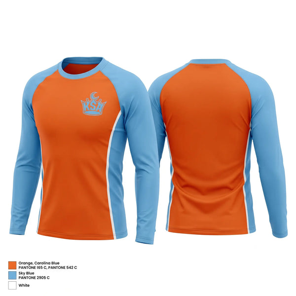 Long Sleeve Performance Shirt, KSA, Baseball, Teamtime, Team time, sublimation, custom sports apparel, team uniforms, spirit wear, spiritwear, sports uniforms, custom shirts, team store, custom team store, fundraiser sports, apparel fundraiser