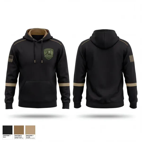 Hoodie, Brainerd RSP Reapers, National Guard, Teamtime, Team time, sublimation, custom sports apparel, team uniforms, spirit wear, spiritwear, sports uniforms, custom shirts, team store, custom team store, fundraiser sports, apparel fundraiser