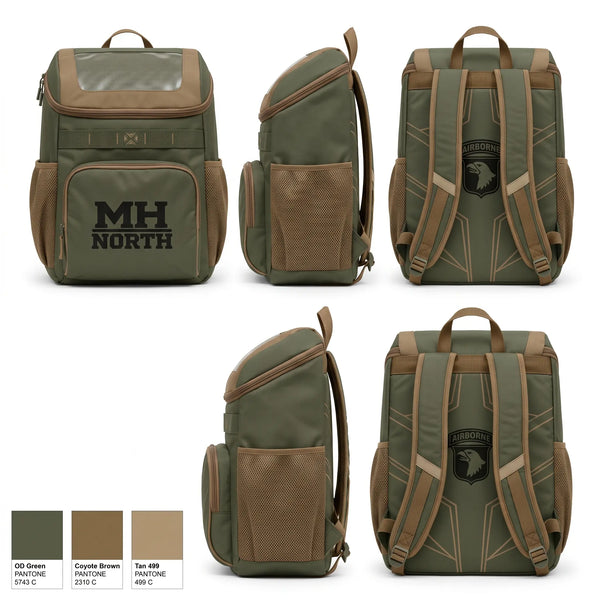 Gear Bag, MH North, Army, Teamtime, Team time, sublimation, custom sports apparel, team uniforms, spirit wear, spiritwear, sports uniforms, custom shirts, team store, custom team store, fundraiser sports, apparel fundraiser