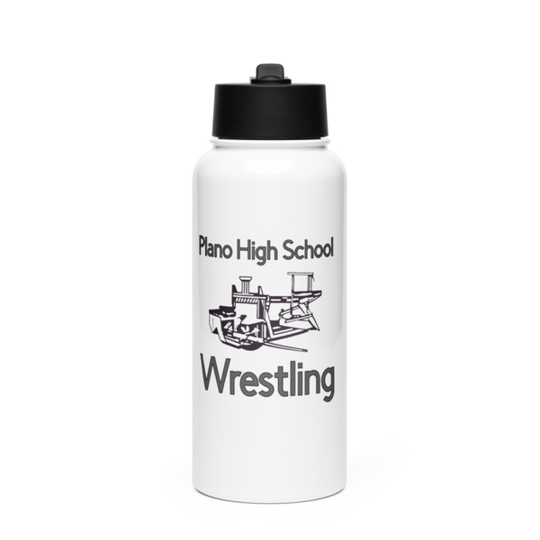 Plano Reapers Stainless Steel Water Bottle with a Straw Lid
