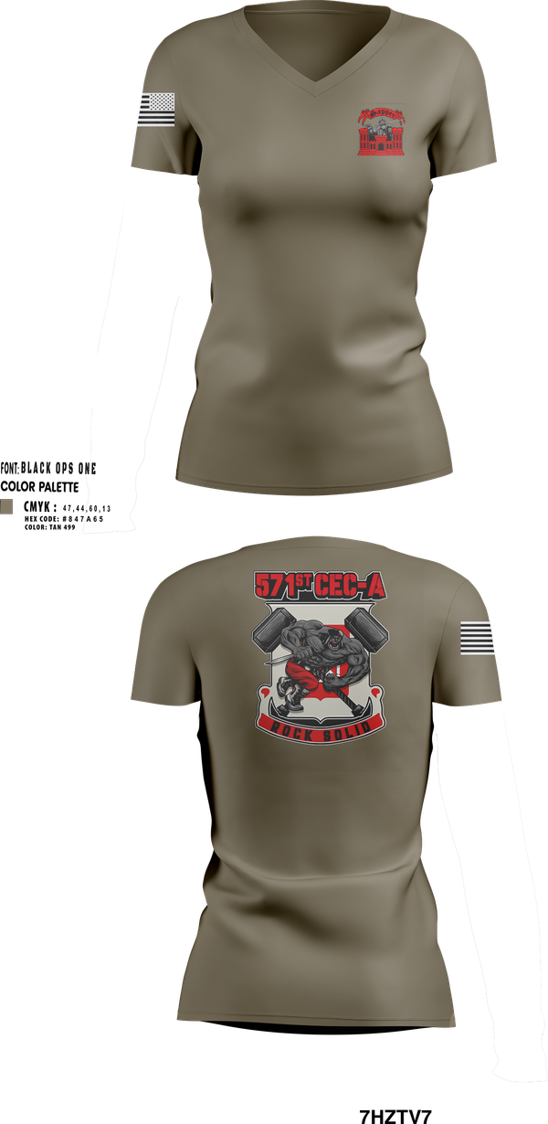 Womens Short Sleeve Vneck Shirt, , Army, Teamtime, Team time, sublimation, custom sports apparel, team uniforms, spirit wear, spiritwear, sports uniforms, custom shirts, team store, custom team store, fundraiser sports, apparel fundraiser